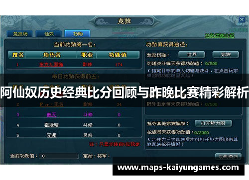 阿仙奴历史经典比分回顾与昨晚比赛精彩解析